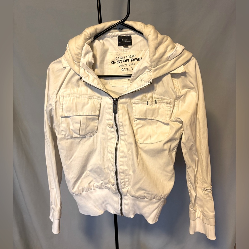 G-Star Raw Off White Lightweight Bomber